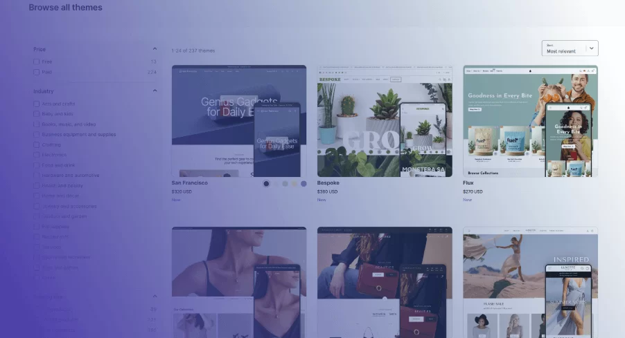 20 best shopify themes blog